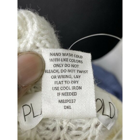NWT Planet Gold Juniors Large White Knit‎ Turtlenec - Picture 8 of 9